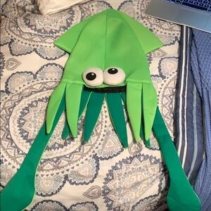 Squid costume hat